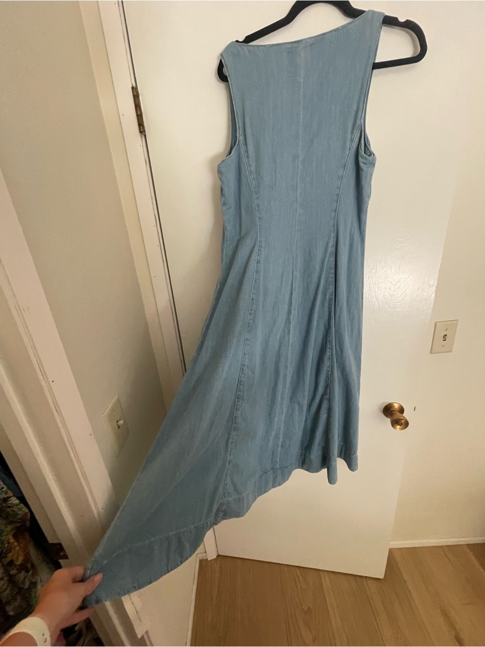 Reformation Sebastian Denim Midi Dress - Picture 11 of 11